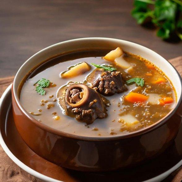 OX-tail soup